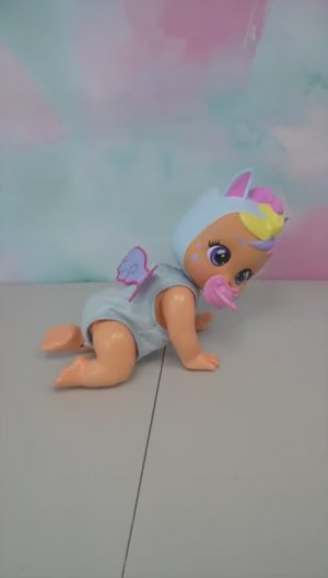 Ползающая кукла Cry Babies #детская сорочка #шорты Cry Babies doll #babydoll #shorts