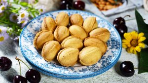 Печенье «Орешки» со сгущенкой в мультипекаре - рецепт шаг за шагом