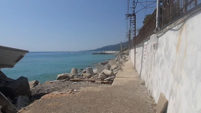 Пляж Свирский Лазаревское