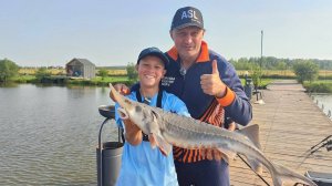 Рыбалка с чемпионом мира по боксу Романом Кармазиным на базе Кутузово.