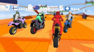 Детские Гонки на мотоциклах Bike Race Master, уровень 208