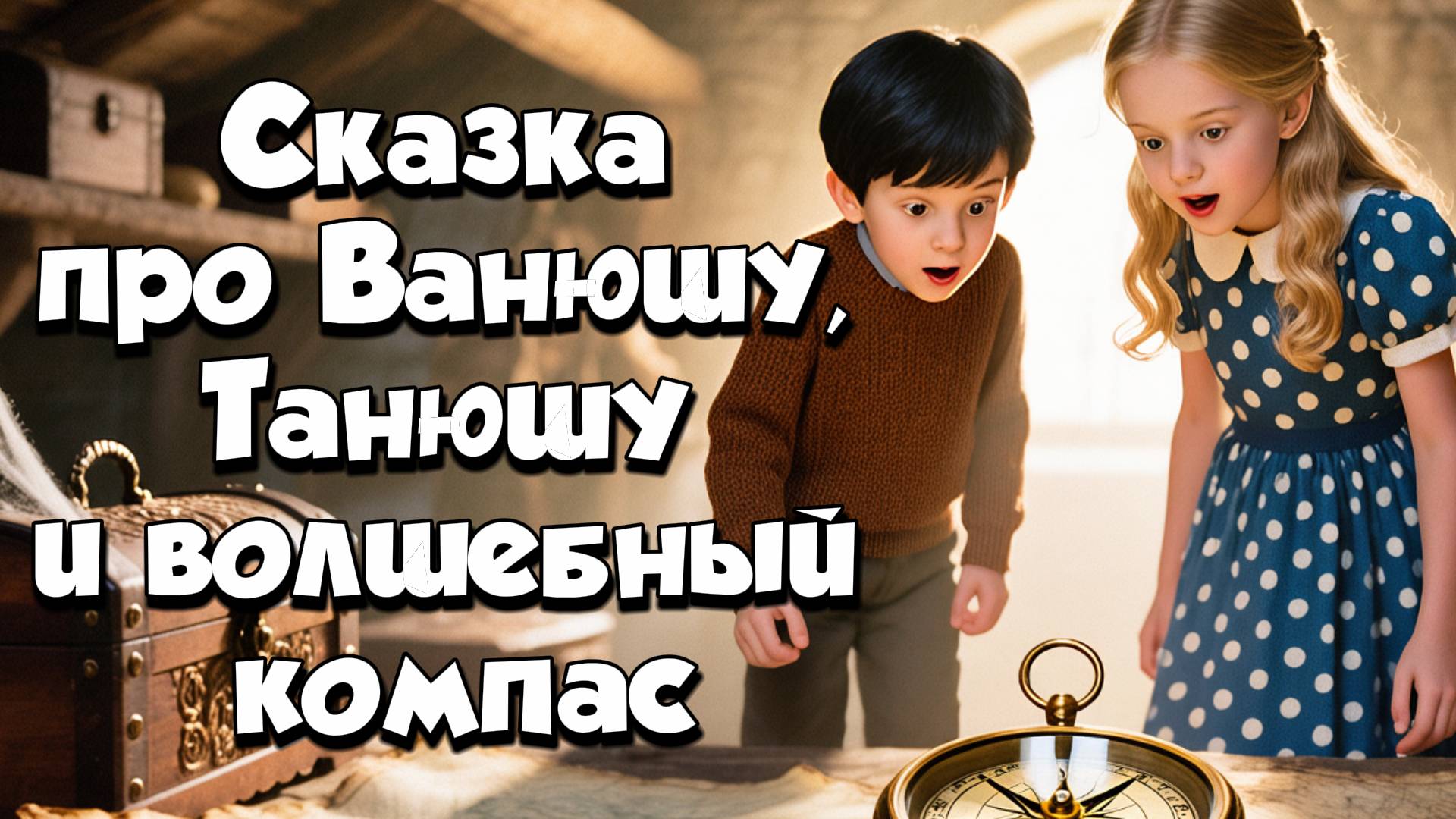 🎧 ВОЛШЕБНАЯ СКАЗКА «ВАНЮША, ТАНЮША И ВОЛШЕБНЫЙ КОМПАС» | АУДИОИСТОРИЯ ДЛЯ ДЕТЕЙ 4-10 ЛЕТ смотреть онлайн