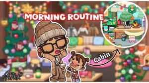 ☀️ УТРЕННЯЯ РУТИНА ОДИНОКОЙ МАМЫ В МАЛЕНЬКОЙ ХИЖИНЕ | Avatar World | ASMR | Ролевая игра | Тур