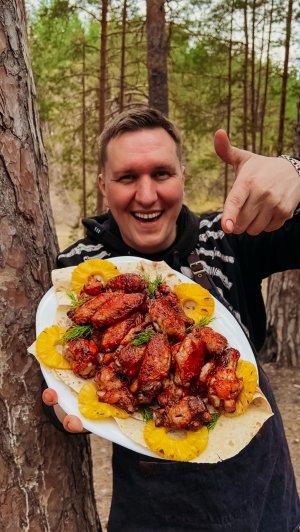 КРЫЛЬЯ В КИСЛО-СЛАДКОМ МАРИНАДЕ