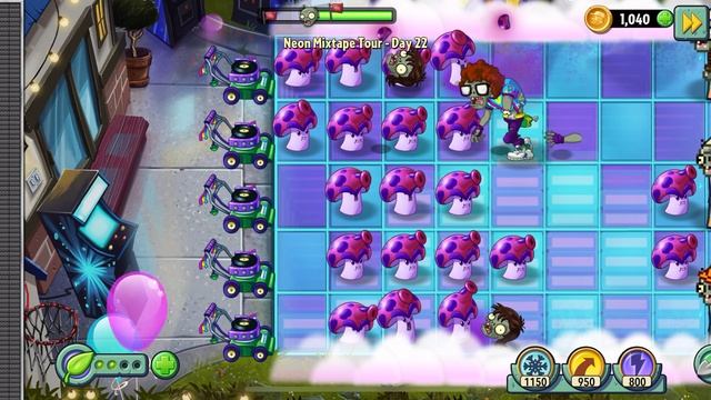 Растения против зомби, дискотека день 22 смотреть онлайн