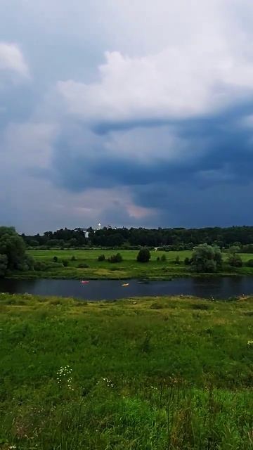 Москва река г. Звенигород  #russia #история #travel #rus #природа #река #звенигород