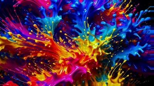 ✨ Потрясающая заставка в формате с абстрактными визуальными эффектами (без звука)