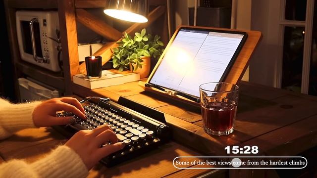 3 часа Study with me - DEEP FOCUS AMBIENCE - relaxing sound of STREAM - Cozy Evening POMODORO TIMER смотреть онлайн
