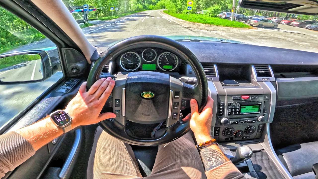 2006 Range Rover Sport 4.4 AT SE - ТЕСТ-ДРАЙВ ОТ ПЕРВОГО ЛИЦА смотреть онлайн