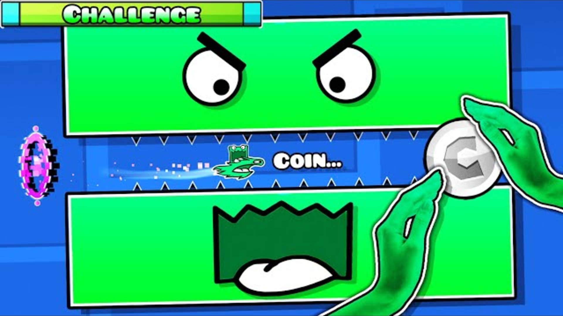 I Want Coin, "Mulpan Challenge - 36", Geometry Dash 2.11 Мне нужна монета, «Mulpan Challenge - 36», смотреть онлайн
