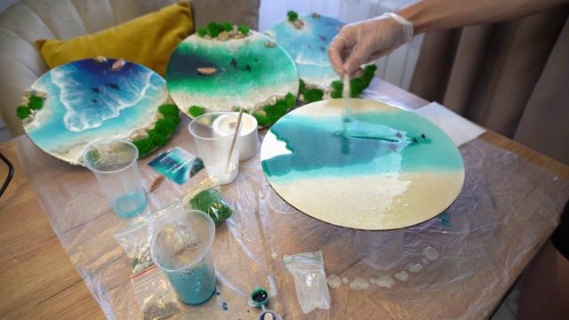 Инструкция. Набор для творчества из эпоксидной смолы: "Тихая гавань". смотреть онлайн