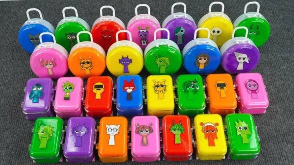 Мультики для девочек про итальянских мемов Спрунки и куколки. Мультики для малышей и детей