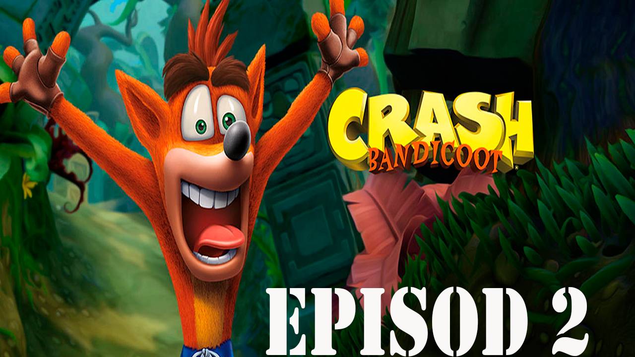 Прохождение игры - CRASH BANDICOOT (без комментариев)