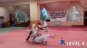 Различные уровни кувырков