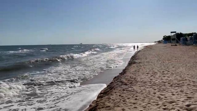 Азовское море в Голубицкой летом отдых и приключения смотреть онлайн
