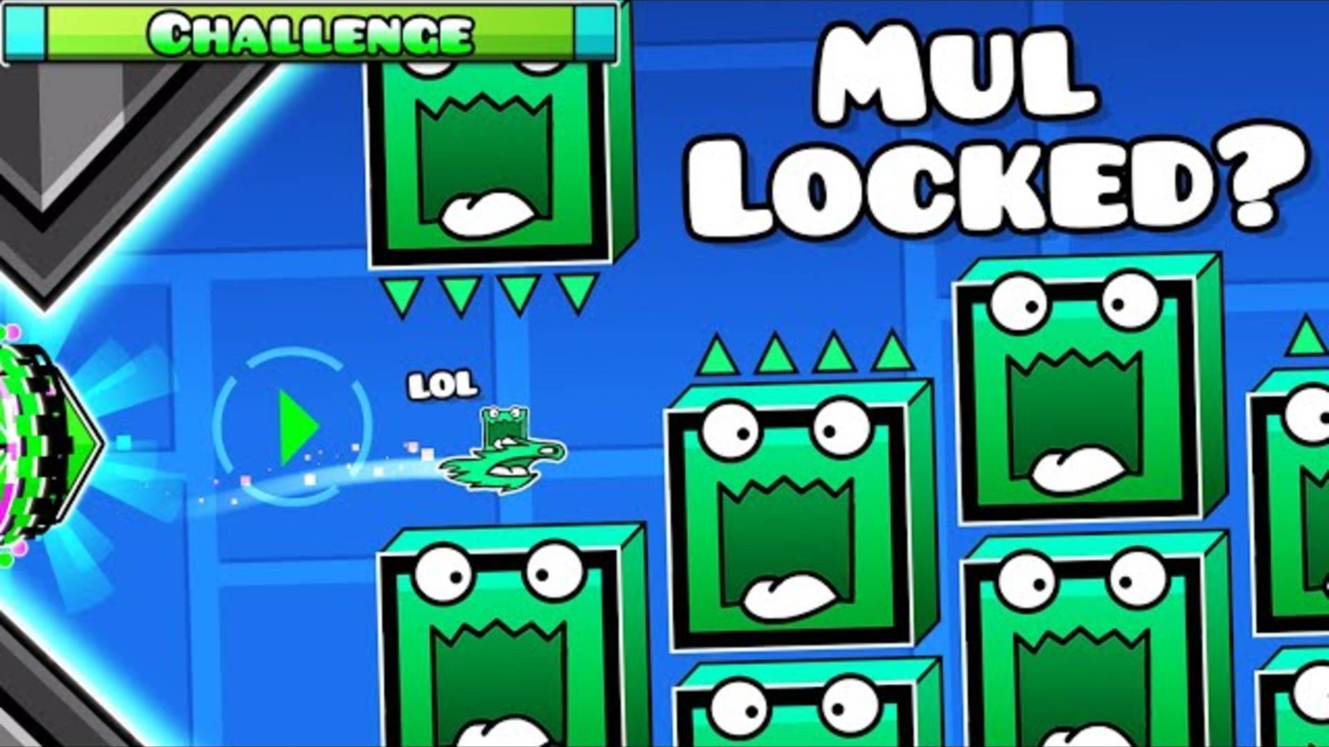 Mullocked?, "Mulpan Challenge - 40", Geometry Dash 2.11 Mullocked?, «Mulpan Challenge - 40», Geometr смотреть онлайн