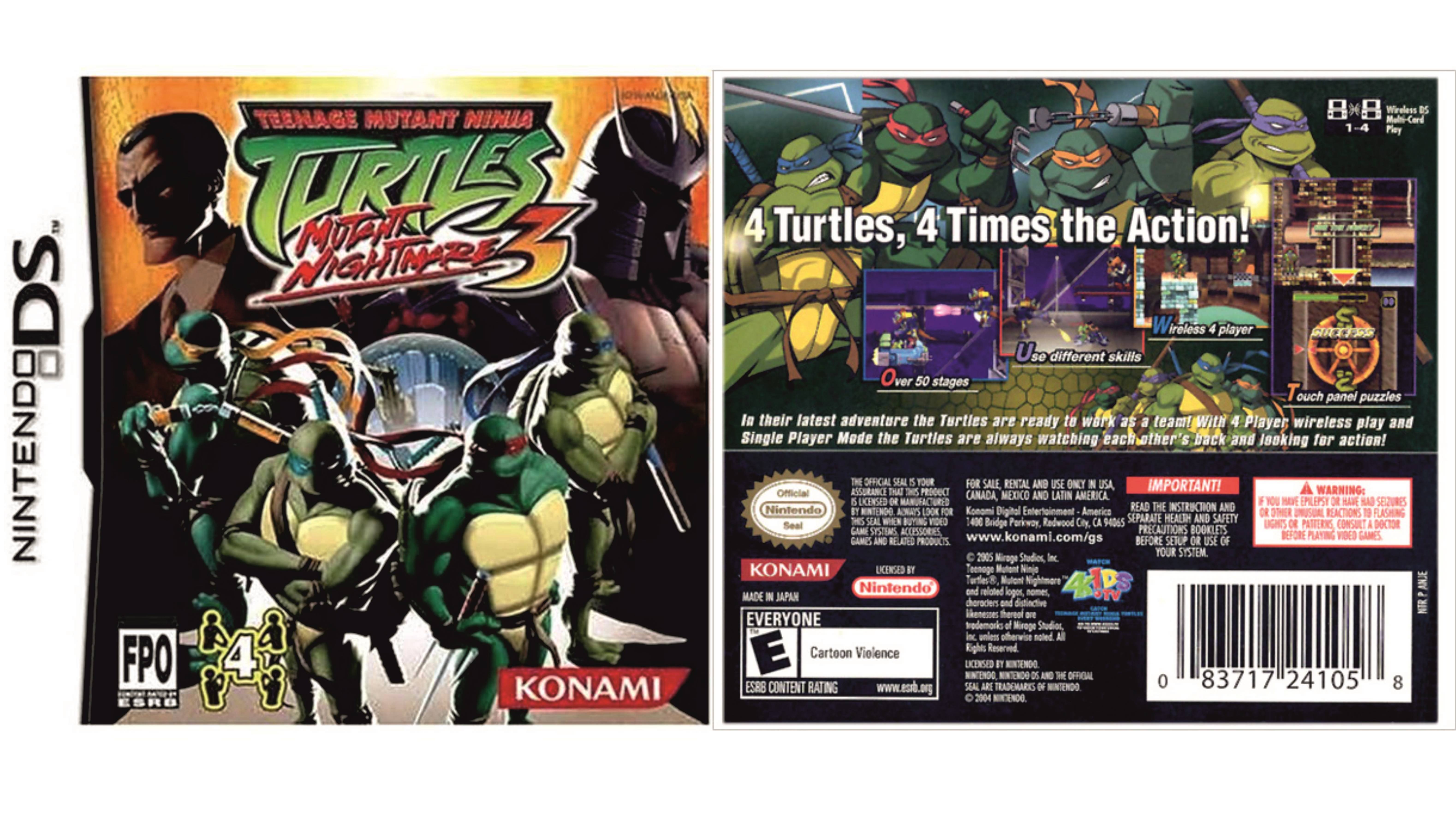 Teenage Mutant Ninja Turtles 3 - Mutant Nightmare