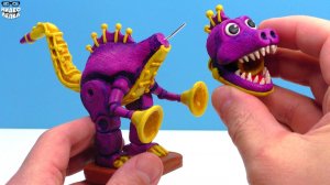 Лепим Поппи Плейтайм 5  SAXOSAURUS Poppy Playtime 5 ► Видео Лепка