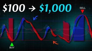 Превратите 100 долларов в 1000 долларов с помощью этой секретной индикаторной стратегии!