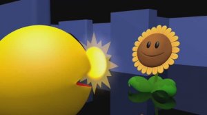 PACMAN против  Plants vs Zombies / Приключения PACMAN