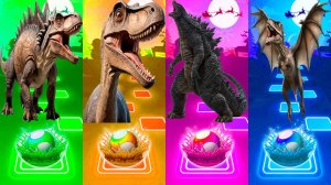 Динозавры 147 уровень - Мультики про Динозавров | МУЛЬТФИЛЬМЫ ДИНОЗАВРЫ в Tiles Hop