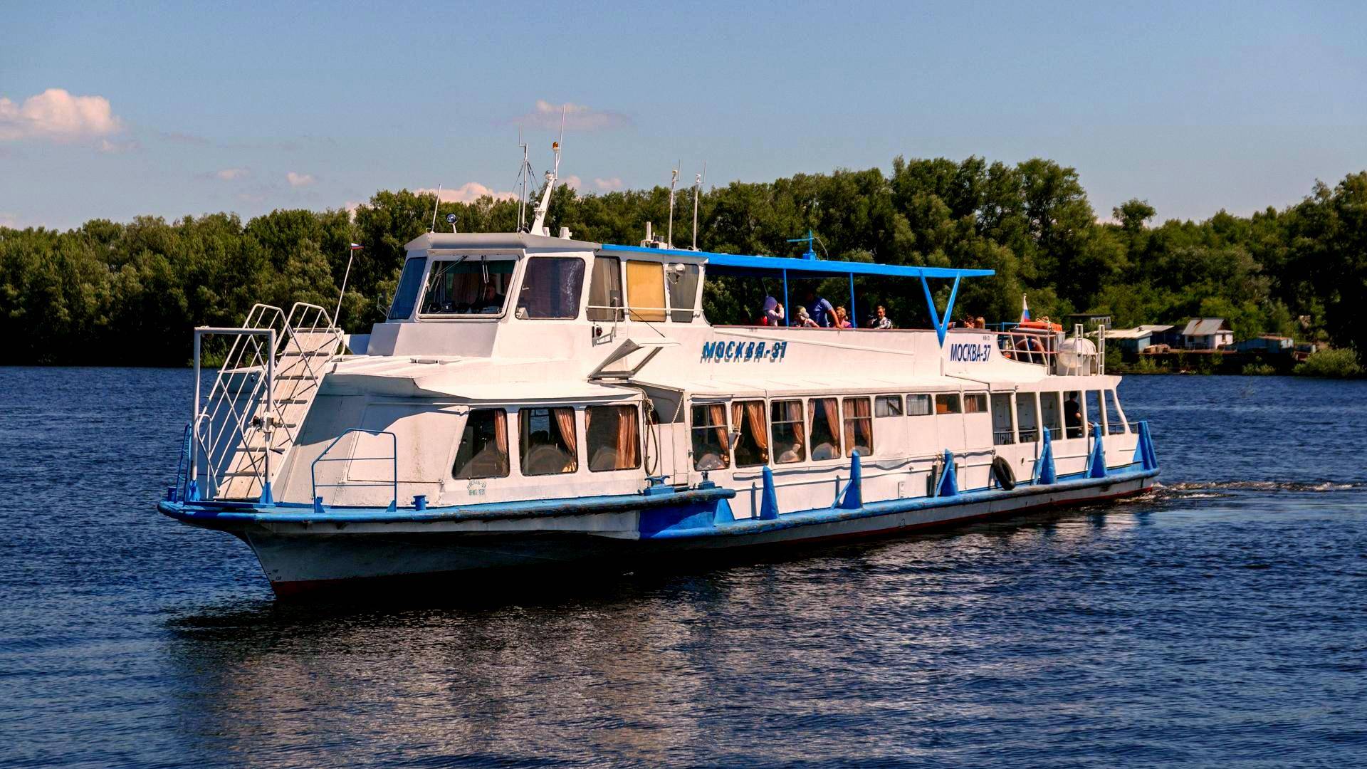 Прогулка на теплоходе по Волге. Самара-Проран. 14.07.2025г. смотреть онлайн