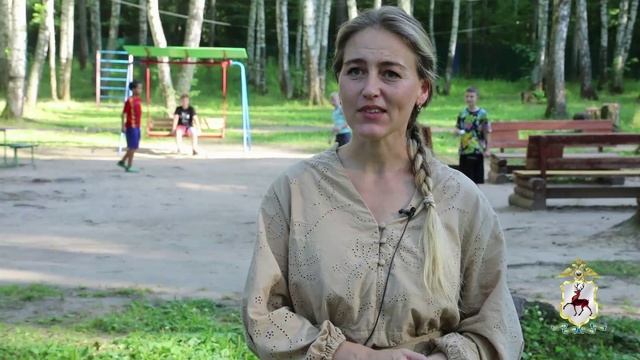 Нижегородские полицейские и общественники провели увлекательное мероприятие в детском лагере смотреть онлайн