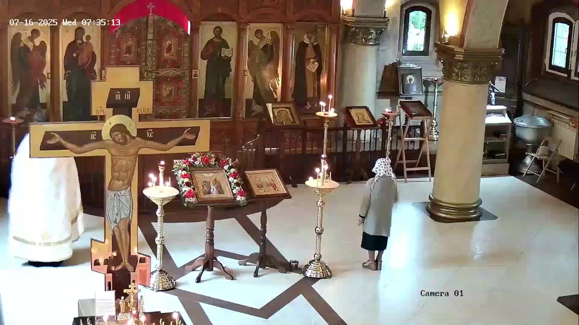 Божественная литургия. 16.07.2025 в 8-00. смотреть онлайн