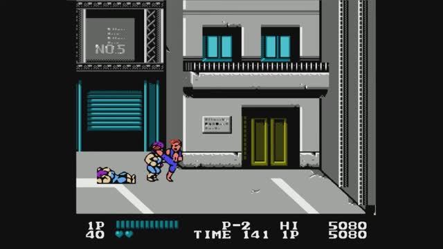 🎮 Double Dragon, Двойной Дракон прохождение игры на денди (Dendy, Nes, 8 bit) смотреть онлайн