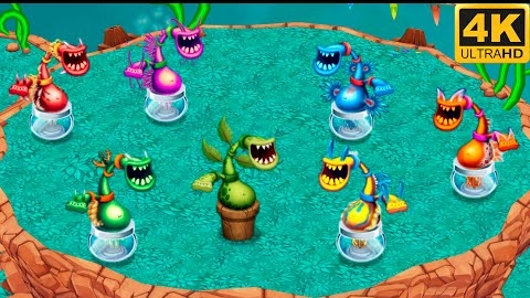 Призматический Брюшок - Все Версии (My Singing Monsters, Мои Поющие Монстры)