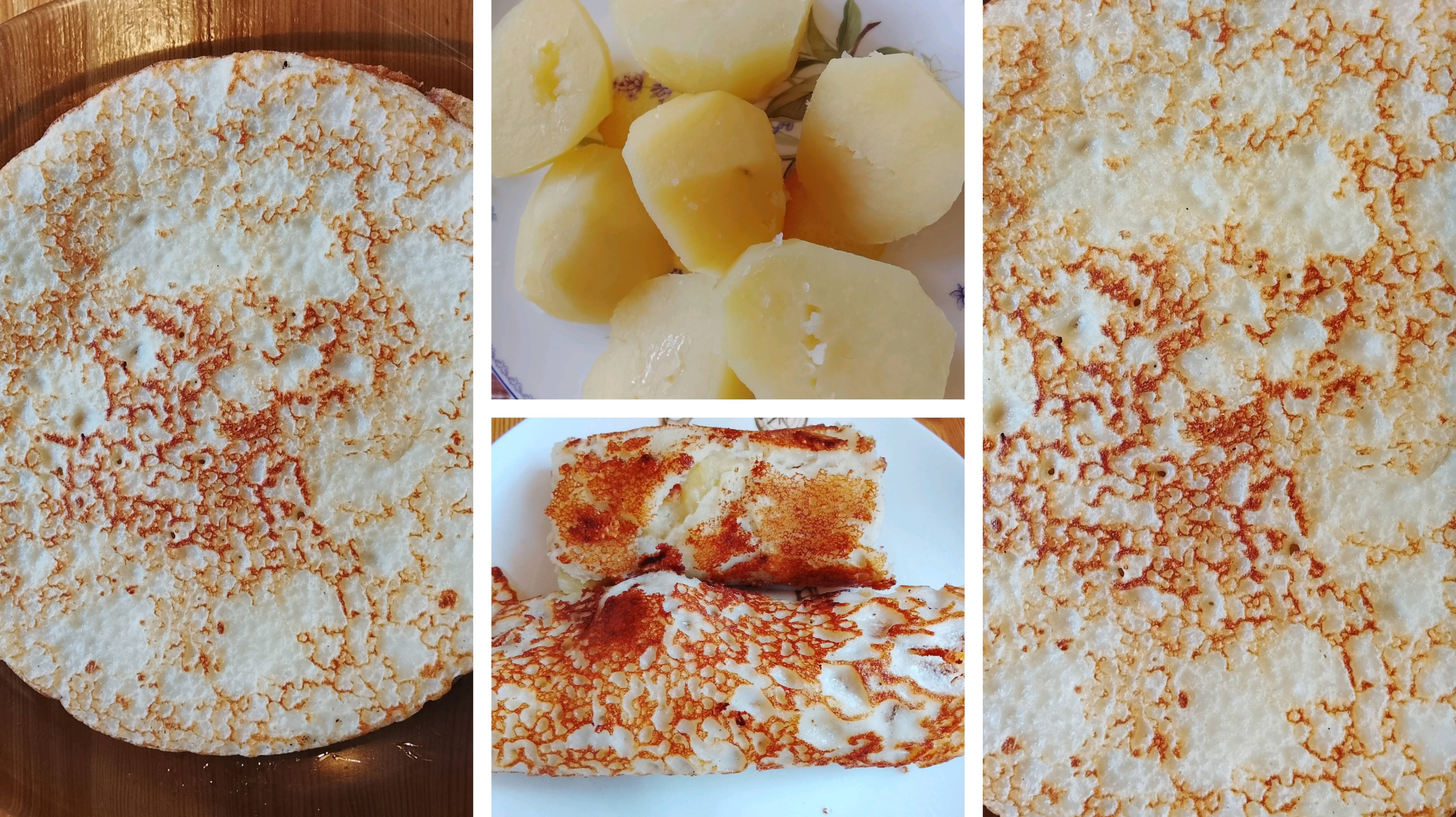 Готовим блины с картофелем😊Приятного просмотра и хорошего вечера❤️