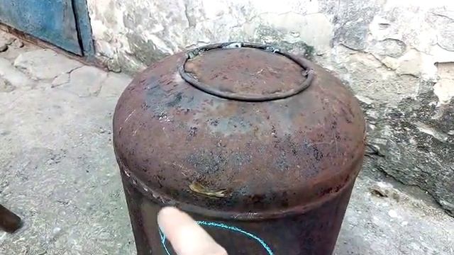 печь из газового баллона КПД 99% смотреть онлайн