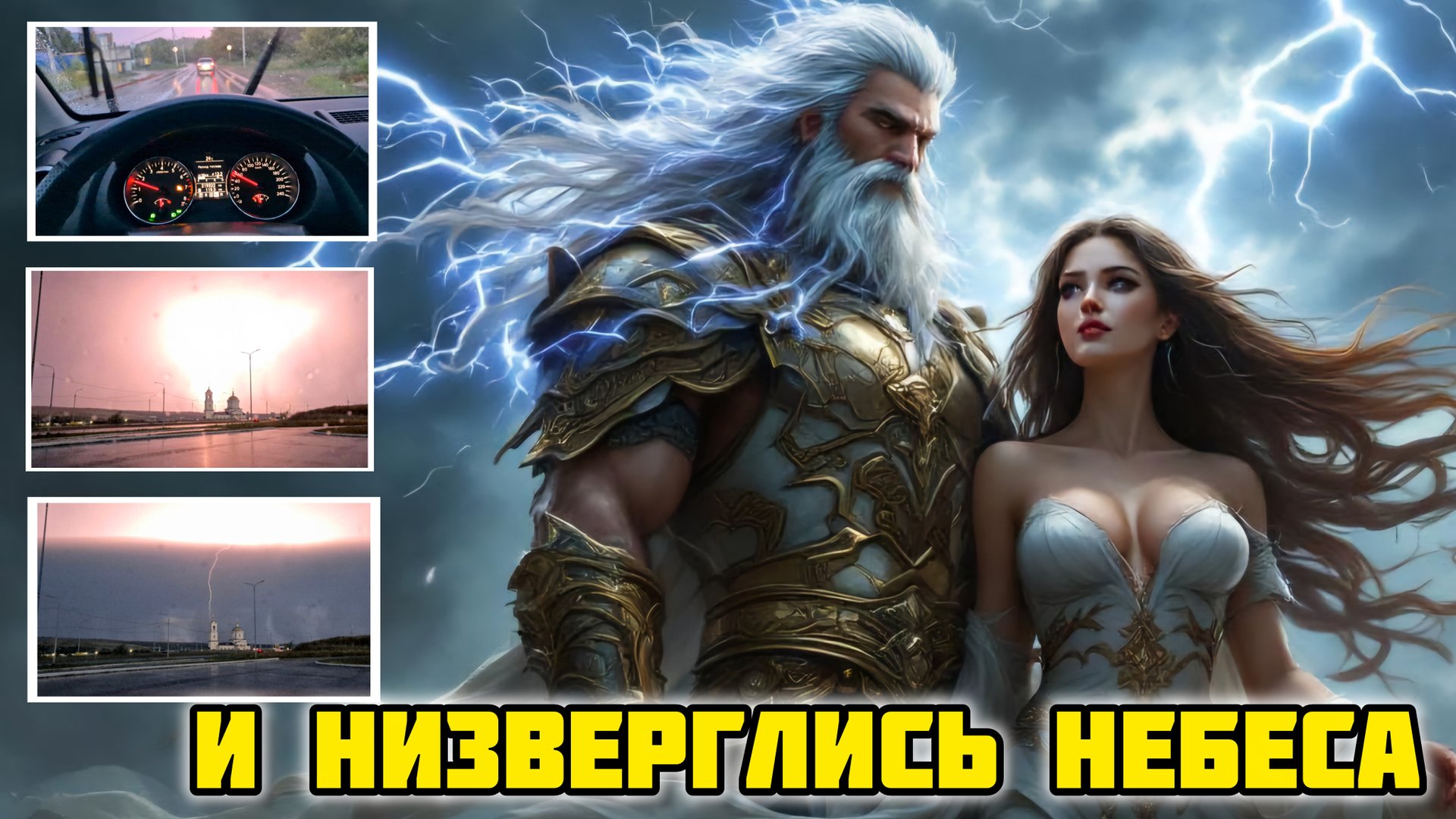 И низверглись небеса, гроза в Саратове 2025 #молния #гроза #гром #громимолния #сезонконтентаRU смотреть онлайн