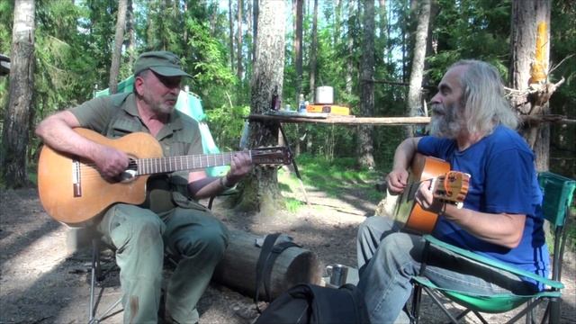 38 СГШ 2025 у костра Беленький Лебедев день