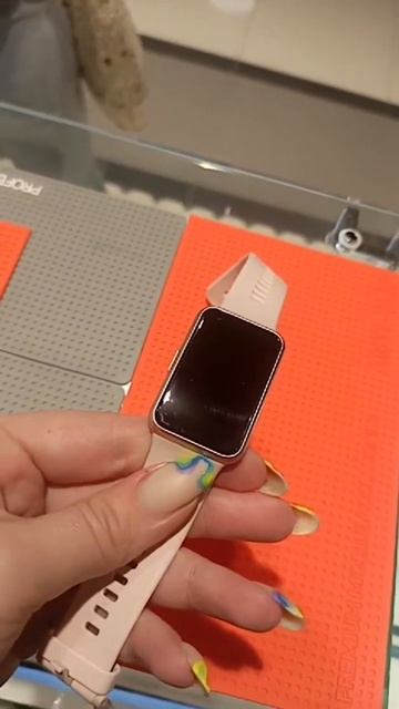 Глянцевая TPU плёнка на смарт браслет Huawei Feet Se