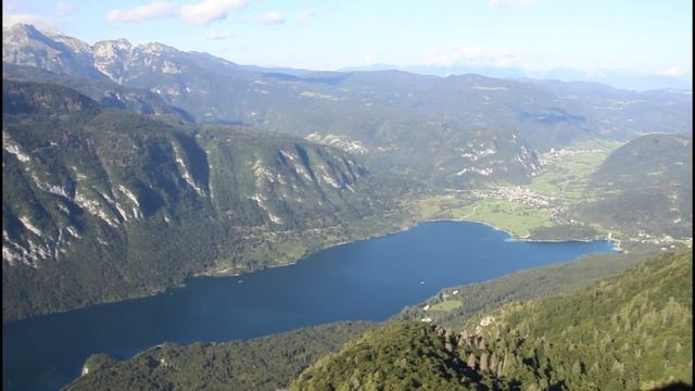 Словения. Озеро Бохинь. смотреть онлайн