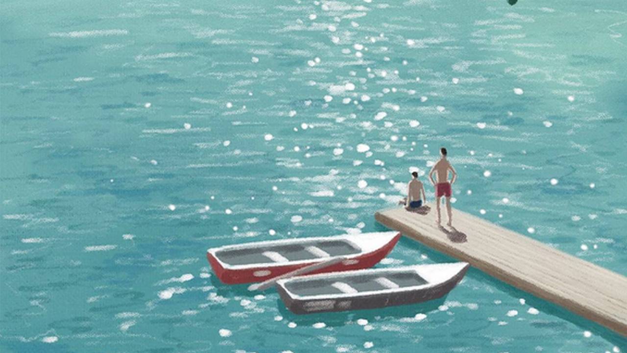 Спокойствие и тишина у художника Джиюнг Парк смотреть онлайн