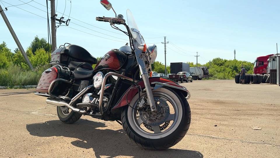 1999 Kawasaki Vulcan VN1500 Classic Tourer Nomad ОБЗОР