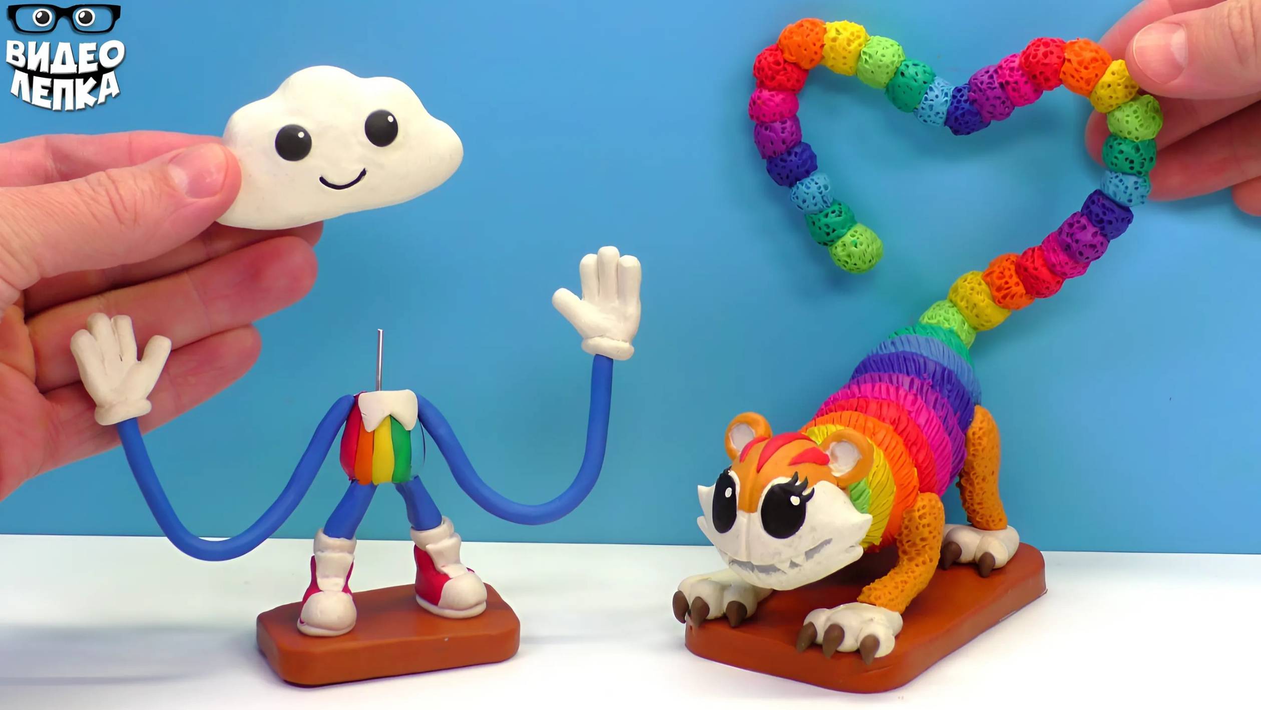 Лепим Поппи Плейтайм 5 ✋ Poppy Playtime Chapter 5 ► Видео Лепка