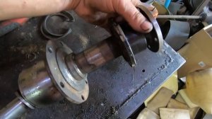 Узел перелома из поворотного кулака УАЗ на переломку.