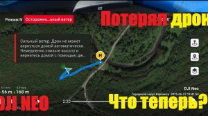 Улетел дрон DJI NEO! Возможные причины и что делать...