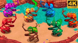 Призматическая Кустива - Все Версии (My Singing Monsters, Мои Поющие Монстры)