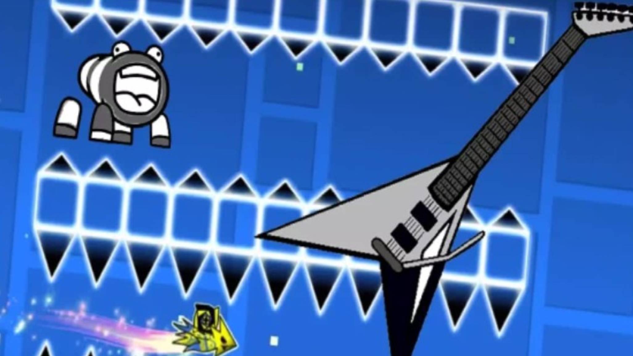 Уровень ES LA GUITARRA DE LOLO / Geometry Dash смотреть онлайн