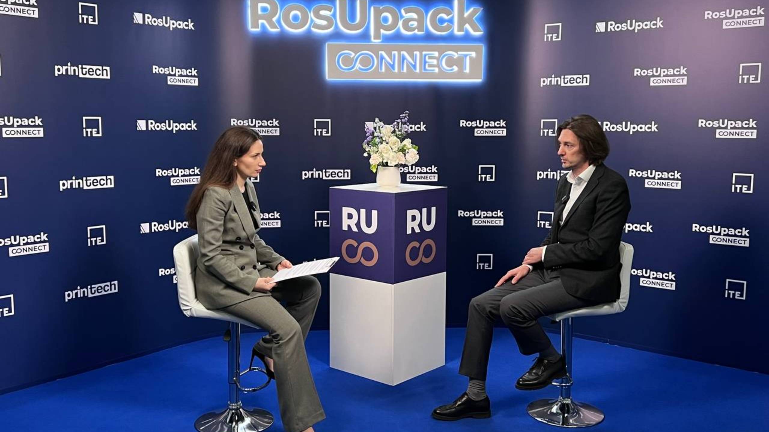Генеральный директор "РепроПарк" Виталий Ковардаков дал интервью RosUpack Connect смотреть онлайн