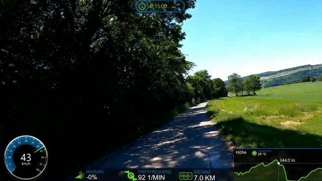 30 Minute Fat Burning Virtual Cycling Workout 2