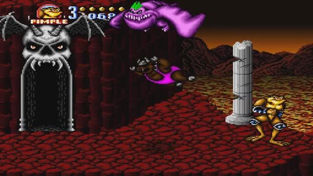 🎮 Battletoads in Battlemaniacs NO DAMAGE (SNES, Super Nintendo) смотреть онлайн