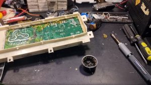 Ремонт модуля старой стиралки(мотор и кнопки). 🧺