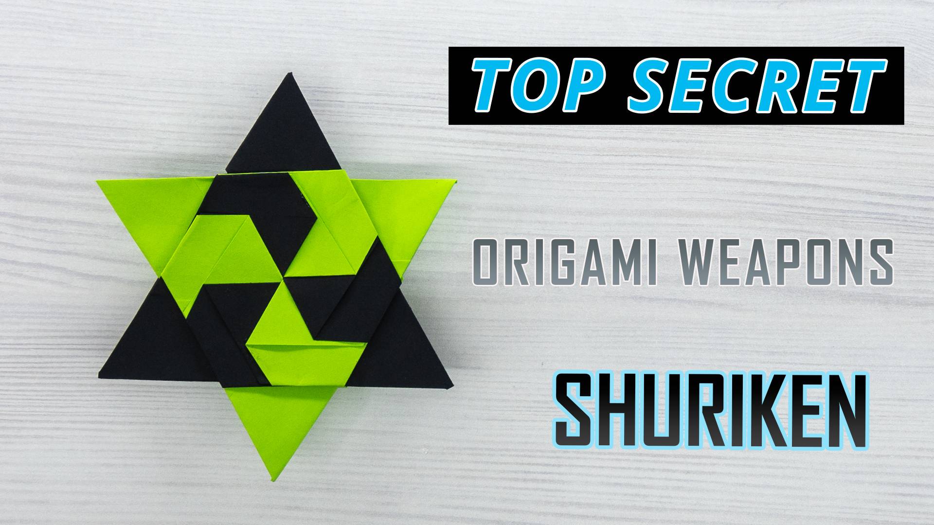 Как сделать смертельную звезду ниндзя! смотреть онлайн