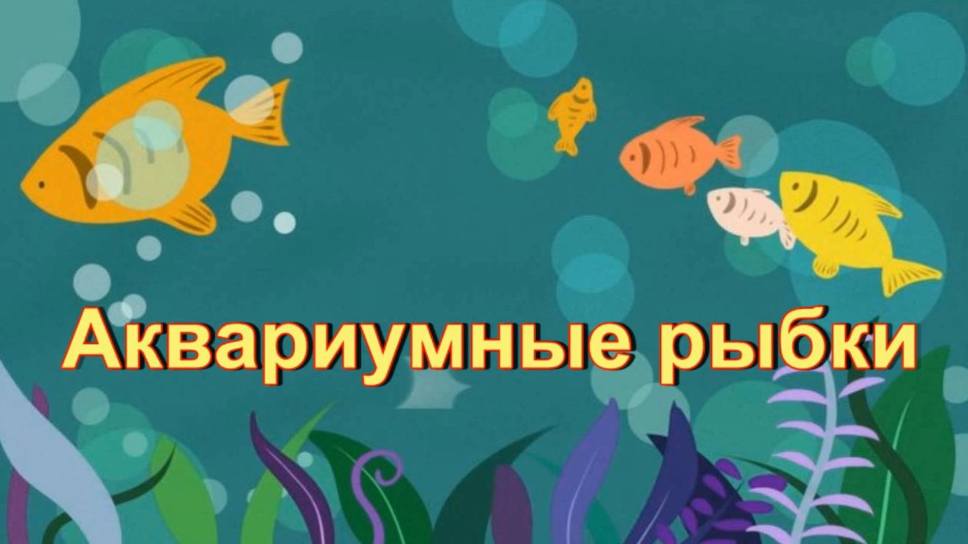 Аквариумные рыбки. Удивительные обитатели вашего подводного мира. смотреть онлайн
