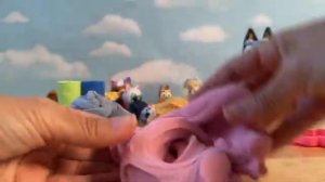 ASMR Bluey Disney Junior распаковка игрушек